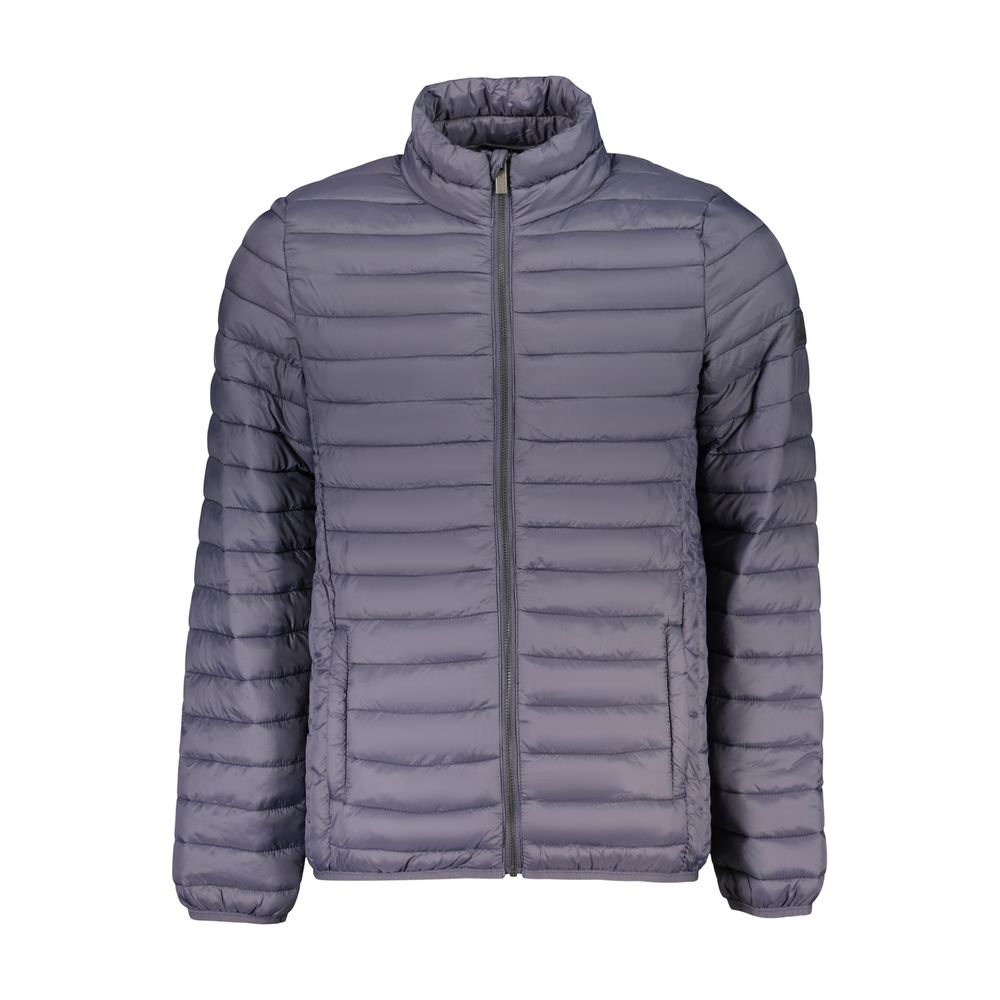 Overcoat by U.S. Grand Polo for men in polyamide & polyester blue & brown features a cosy chic silhouette, artfully detailed with a sophisticated and premium lightweight & pockets for a cosy chic finish.
