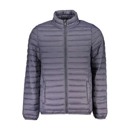 Overcoat by U.S. Grand Polo for men in polyamide & polyester blue & brown features a cosy chic silhouette, artfully detailed with a sophisticated and premium lightweight & pockets for a cosy chic finish.
