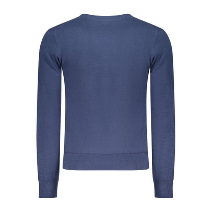 Sweatshirt by U.S. Grand Polo for men in cotton blue & signature features an exquisite silhouette, showcasing and crew neckline details for a exquisite look.