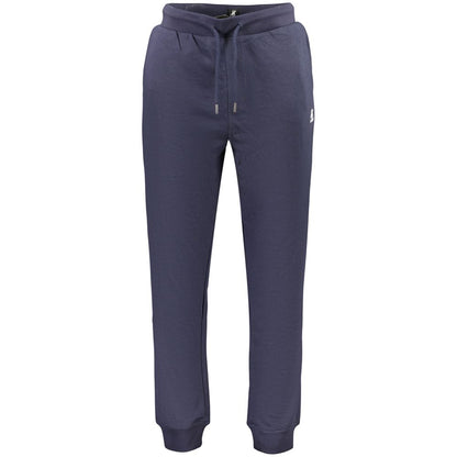Joggers by U.S. Grand Polo for men in cotton polyester blue & print presents a refined pantology silhouette, artfully defined by a refined pantology , long, and a sophisticated .