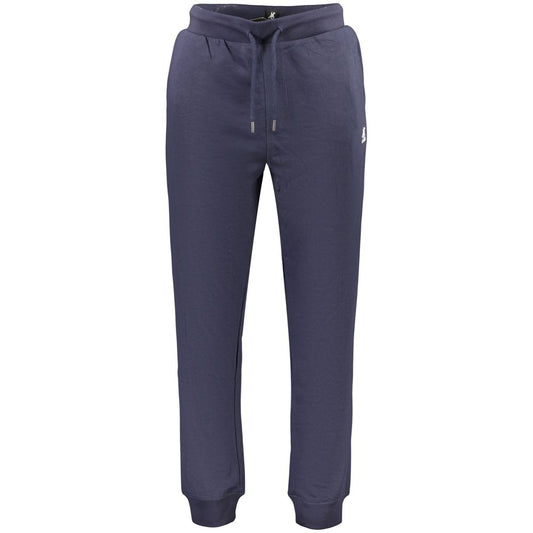Joggers by U.S. Grand Polo for men in cotton polyester blue & print presents a refined pantology silhouette, artfully defined by a refined pantology , long, and a sophisticated .