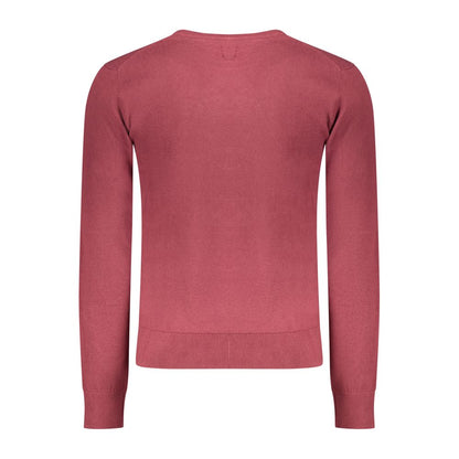 Sweatshirt by U.S. Grand Polo for men in polyamide cotton red features an exquisite silhouette, showcasing and crew neckline details for a exquisite look.