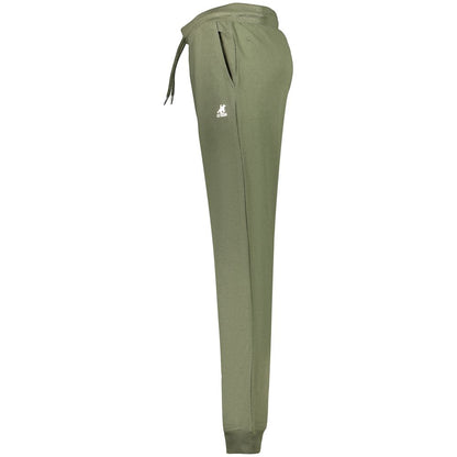 Joggers by U.S. Grand Polo for men in cotton polyester green, signature & print presents a refined pantology silhouette, artfully defined by a refined pantology , long, and a sophisticated .