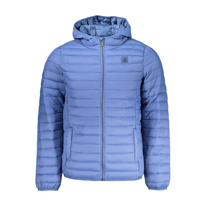 Windbreaker Jacket by U.S. Grand Polo for men in cotton polyester blue & print showcases a urban chic silhouette, detailed with a urban chic and functional pockets & windproof for a polished finish.
