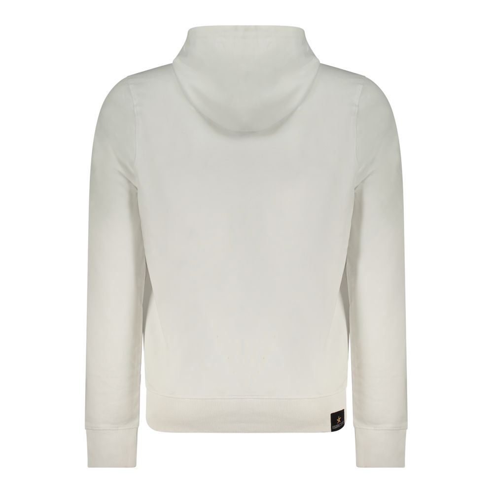 Sweatshirt by Accademia Militare for men in cotton white features an enviable silhouette, showcasing a premium and refined for a truly enviable finish.