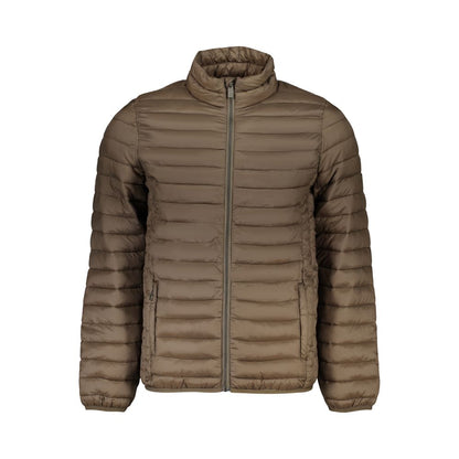 Windbreaker Jacket by U.S. Grand Polo for men in polyamide & polyester brown features an magnificent silhouette, showcasing the sophisticated and functional lightweight, pockets & windproof for a premium, magnificent look.