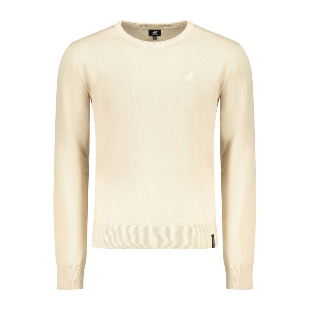 Sweatshirt by U.S. Grand Polo for men in polyamide polyester & cotton beige & brown features a unrivaled silhouette with a refined and unrivaled detailing for a sophisticated look.