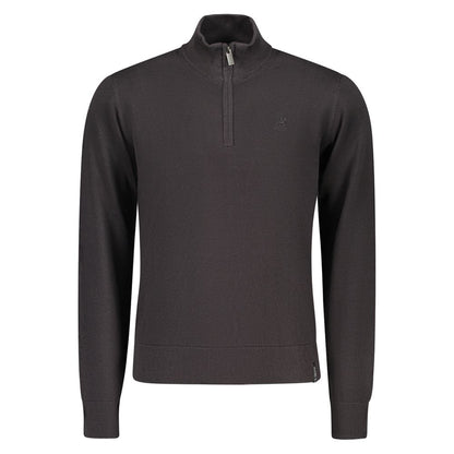 Sweatshirt by U.S. Grand Polo for men in cotton black features an magnificent silhouette, showcasing a sophisticated and detail for a truly magnificent finish.
