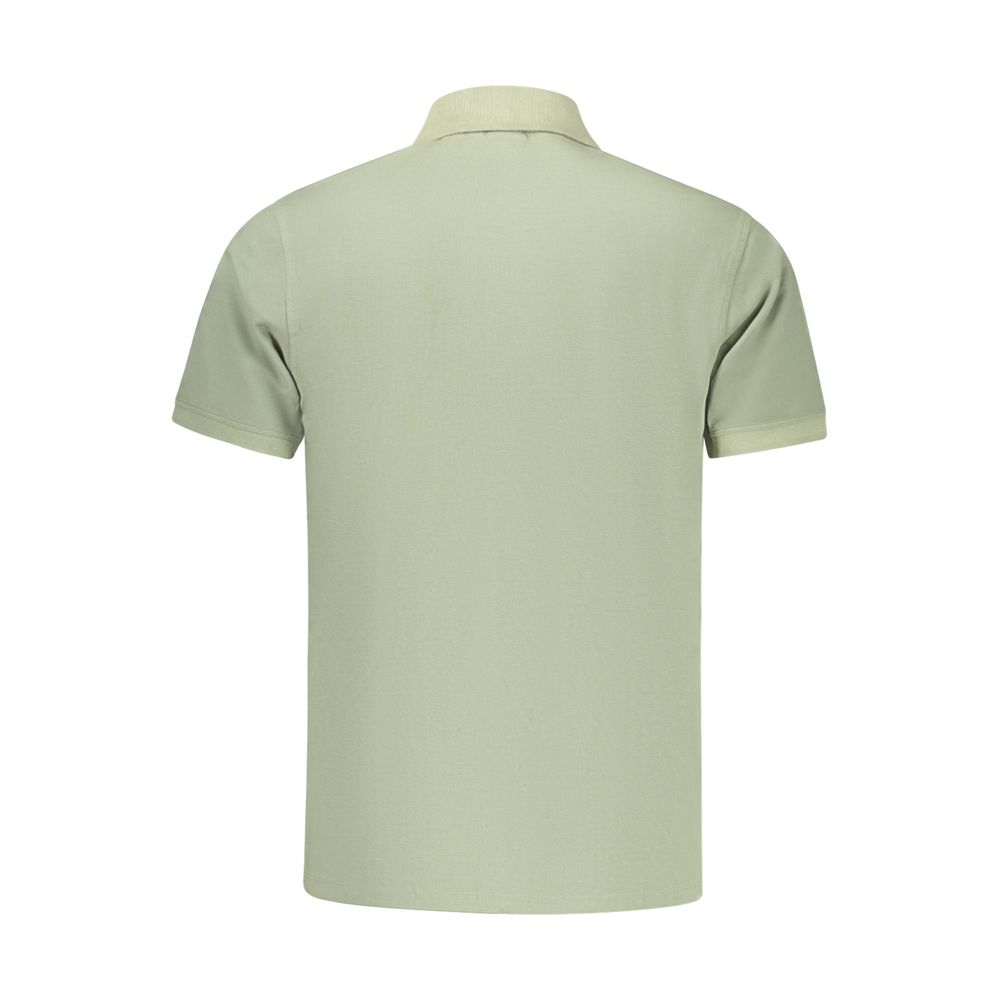 Polo Shirt by Pepe Jeans for men in cotton green presents a distinguished silhouette, showcasing a sophisticated and distinguished for a truly distinguished finish.