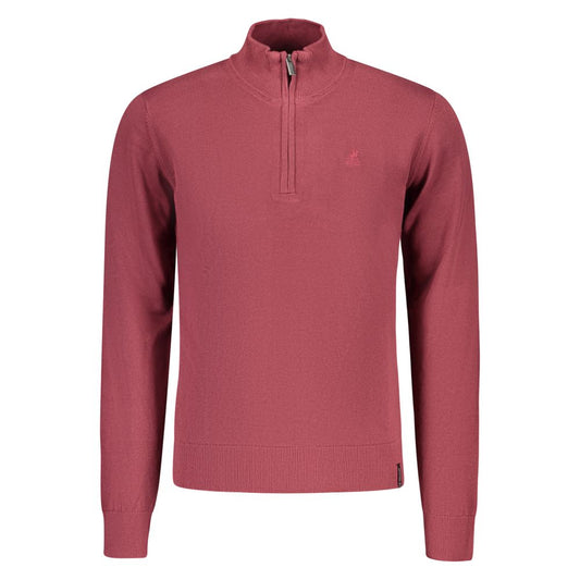 Sweatshirt by U.S. Grand Polo for men in cotton red features a unrivaled silhouette with a refined and unrivaled detailing for a sophisticated look.