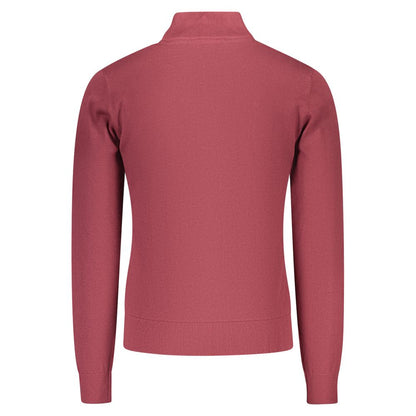 Sweatshirt by U.S. Grand Polo for men in cotton red features an provocated silhouette, detailed with a provocated and a refined for a sophisticated aesthetic.