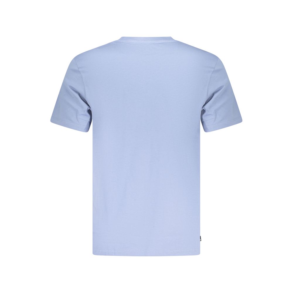 T-Shirt by Timberland for men in cotton blue features an on trend silhouette, perfectly showcasing a on trend and for an elevated aesthetic.