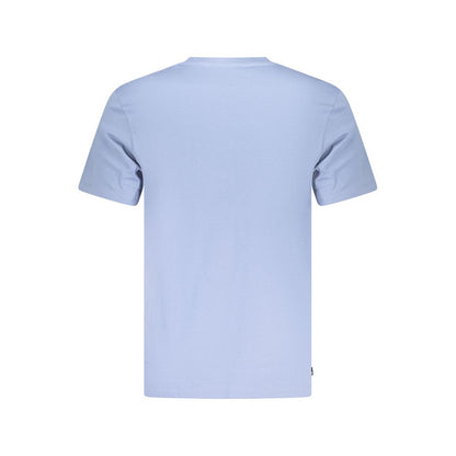T-Shirt by Timberland for men in cotton blue features an on trend silhouette, perfectly showcasing a on trend and for an elevated aesthetic.