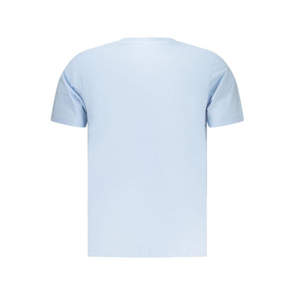 T-Shirt by Pepe Jeans for men in cotton azzurro features a plush silhouette, showcasing a sophisticated and for a truly plush finish.