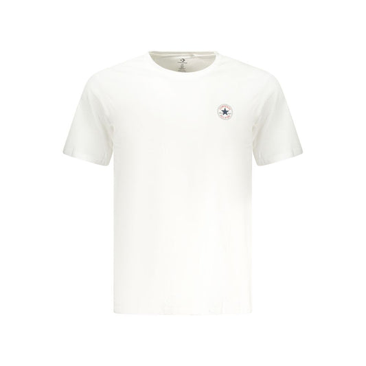 Activewear T-Shirt by Converse for men in cotton white features an contemporary design with , a length, and a contemporary .