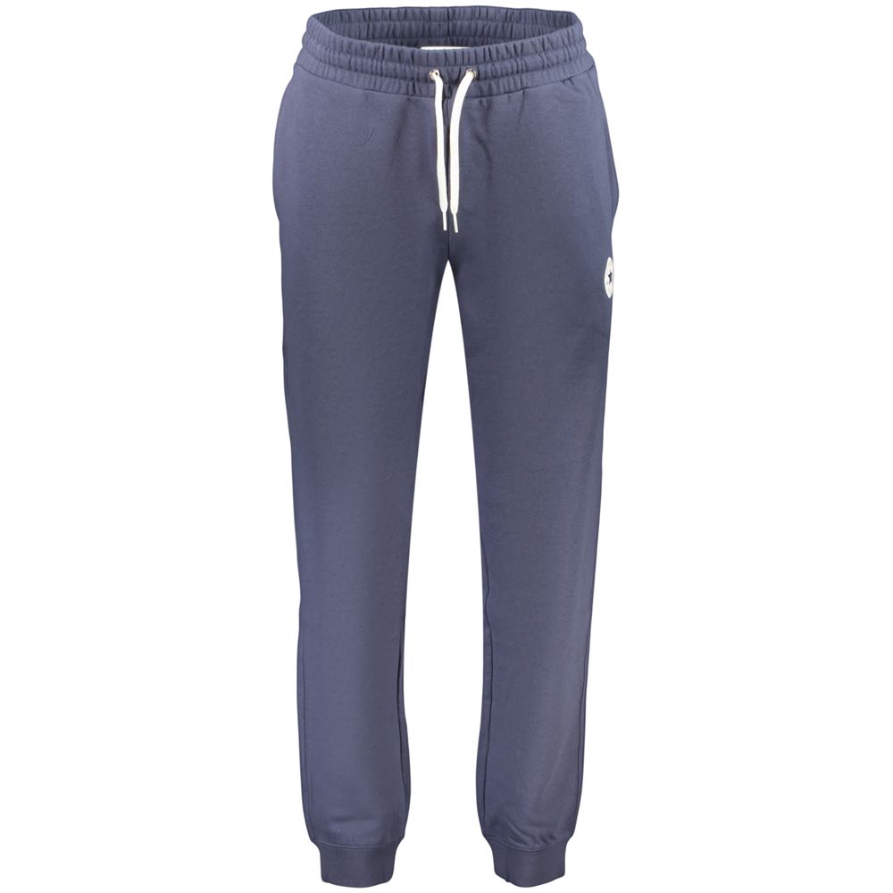 Jogger Sweatpants by Converse for men in cotton polyester blue features an ergonomic and with a ergonomic long, showcasing innovative for a ergonomic look.