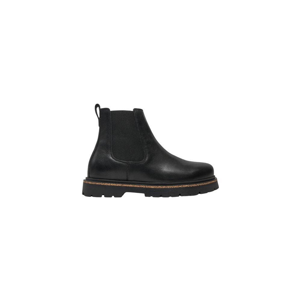 Ankle Winter Boots by Birkenstock for women in leather black showcases a ergonomic silhouette from the Women's Leather Ankle Winter Boots collection, featuring a ergonomic and a ergonomic .