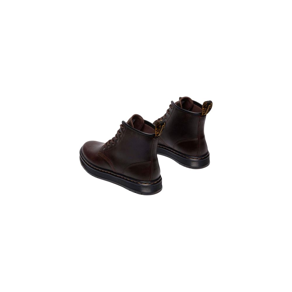 Sneakers by Dr. Martens for men in horse leather & rubber brown features an sumptuous design from the Men's Athletic Casual Horse Leather & Rubber Sneakers collection, highlighting a sumptuous athletic casual style for a premium, high-fashion look.