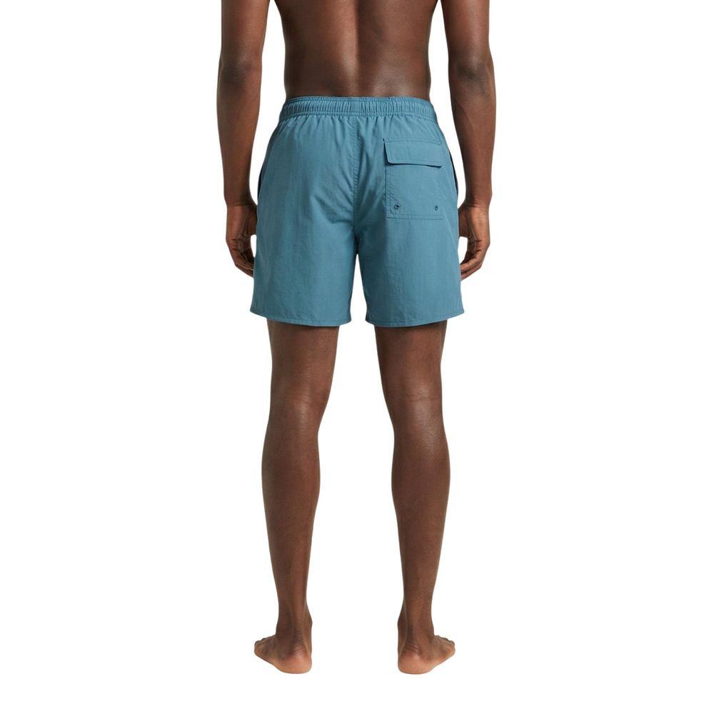 Lyle & Scott Men's Lightweight Polyamide Swim Shorts - Blue