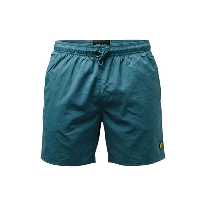 Lyle & Scott Men's Lightweight Polyamide Swim Shorts - Blue