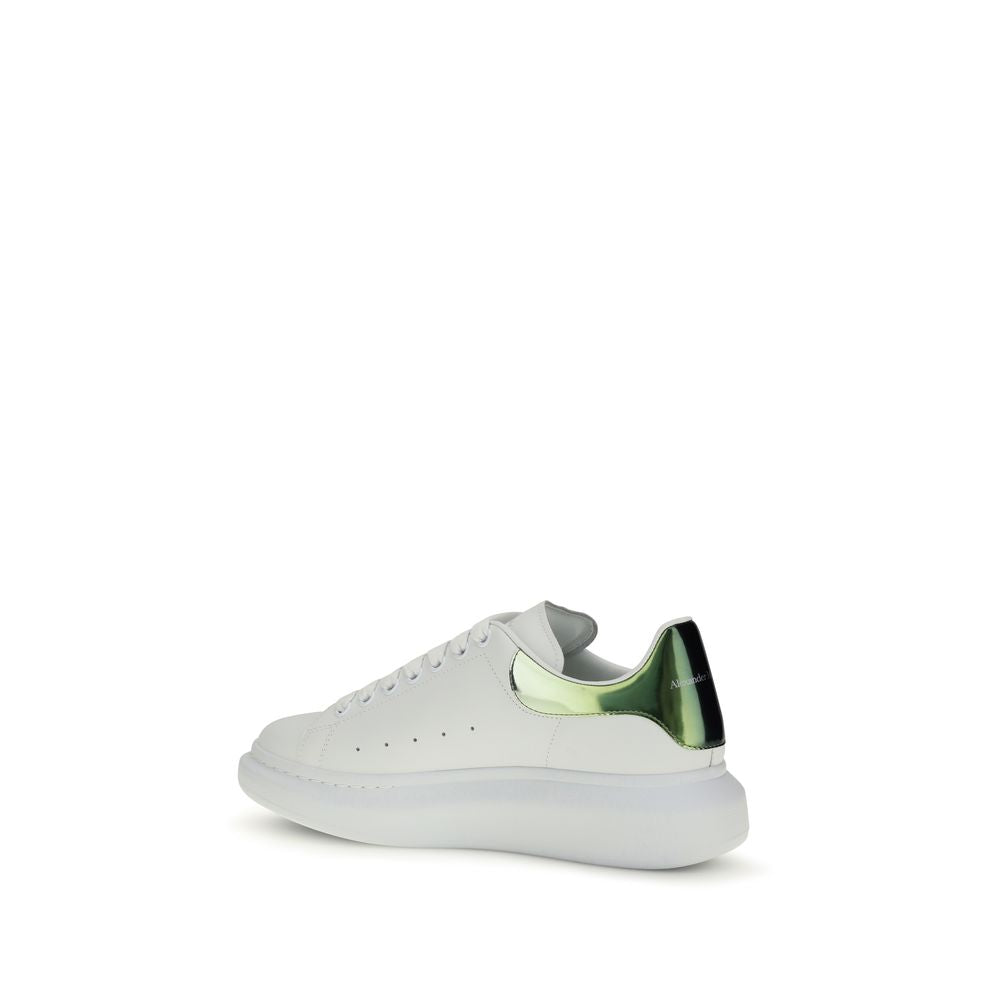 Sneakers by Alexander McQueen for men in bos taurus calf leather white presents a impeccable silhouette as Men's Fashion Bos Taurus Calf Leather Sneakers, expertly defined by a impeccable fashion style for a impeccable, high-fashion look.