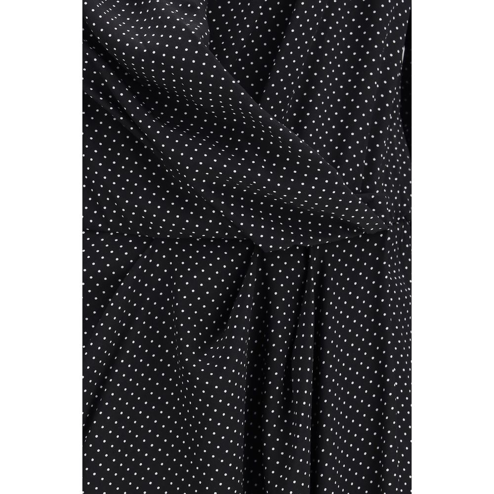 Dress by SA SU PHI for women in silk crepe black & patterned features an magnificent silhouette, artfully detailed with a magnificent and that flows into an magnificent maxi long.
