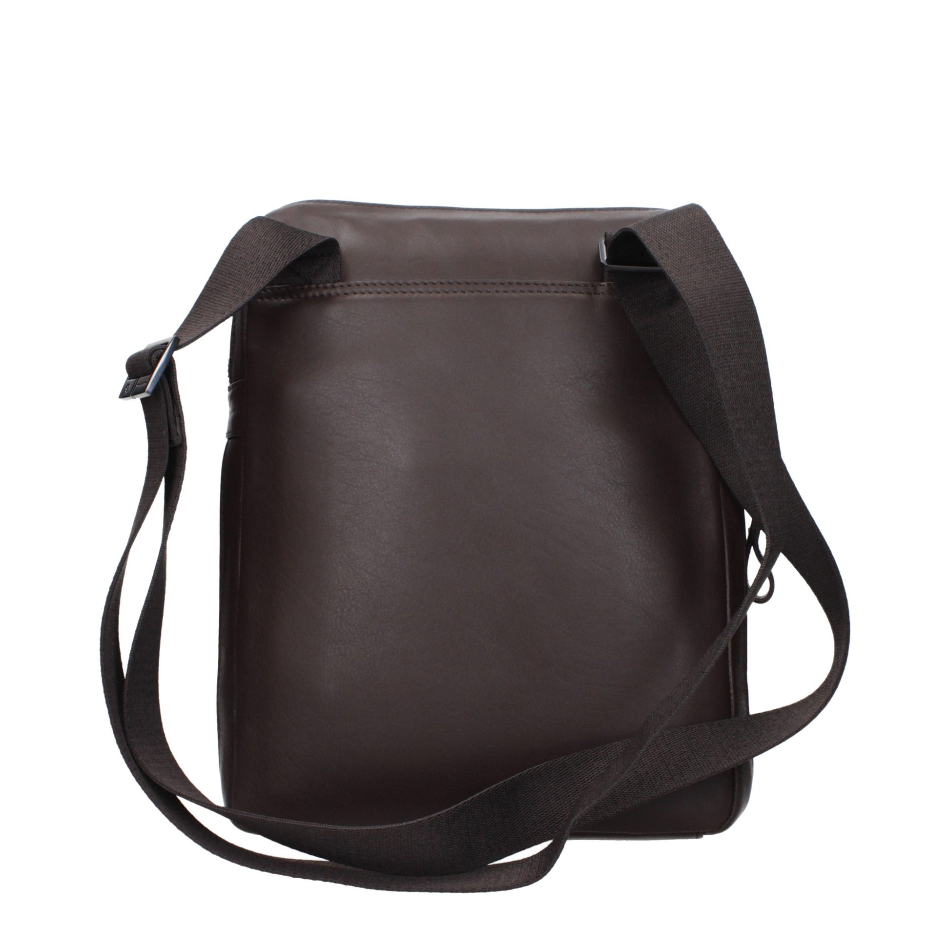Crossbody Messenger Bag by Piquadro for men in leather brown features a artisanal Leather Crossbody Messenger Bag design with a secure , ample , and versatile crossbody-strap & adjustable-strap for a artisanal look.