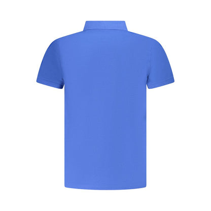 Polo Shirt by Norway 1963 for men in cotton blue presents a distinguished silhouette, showcasing a sophisticated and distinguished for a truly distinguished finish.