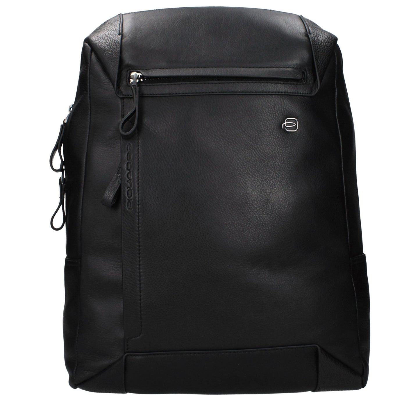 Backpack by Piquadro for men in leather black features a stately Leather Backpack design, showcasing a secure , ample , and versatile backpack-strap & adjustable-strap for a stately finish.