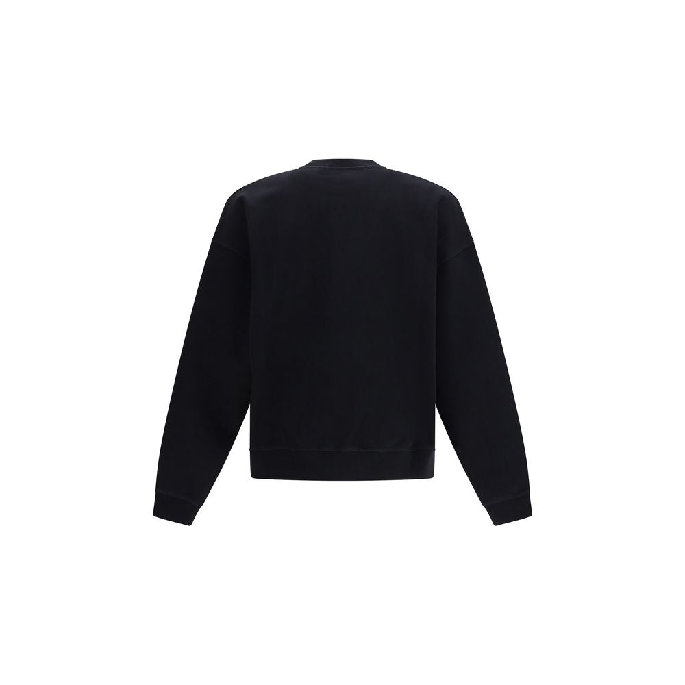 Sweatshirt by Dsquared² for men in cotton black & print features a unrivaled silhouette with a refined crew neckline and unrivaled detailing for a sophisticated look.