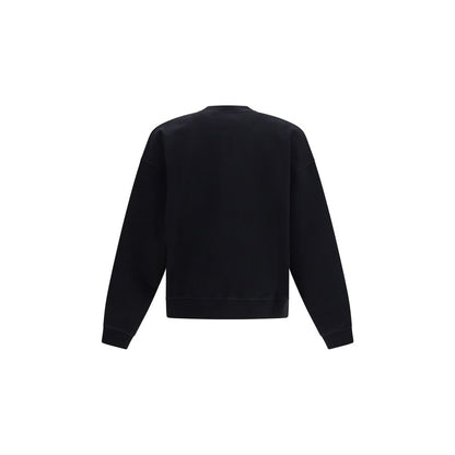 Sweatshirt by Dsquared² for men in cotton black & print features a unrivaled silhouette with a refined crew neckline and unrivaled detailing for a sophisticated look.