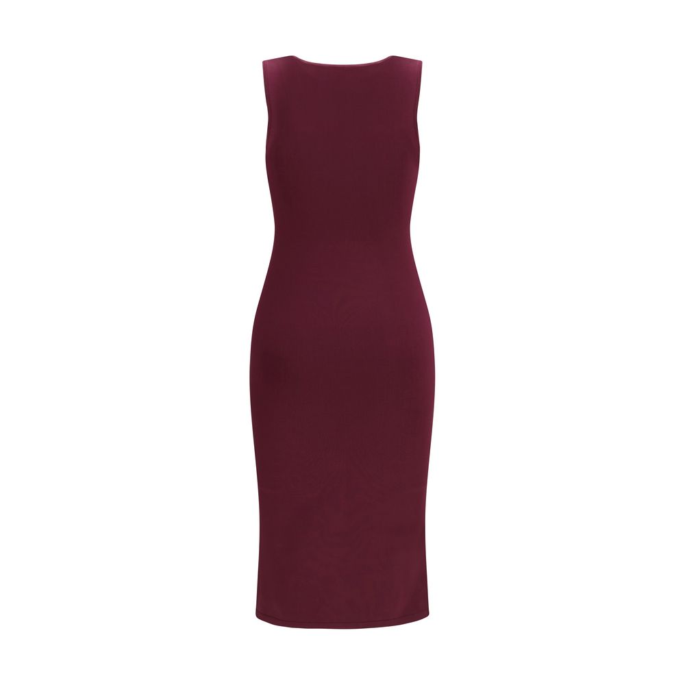 Dress by SA SU PHI for women in silk purple features an cute silhouette, detailed with a and that elegantly flows into a cute long.