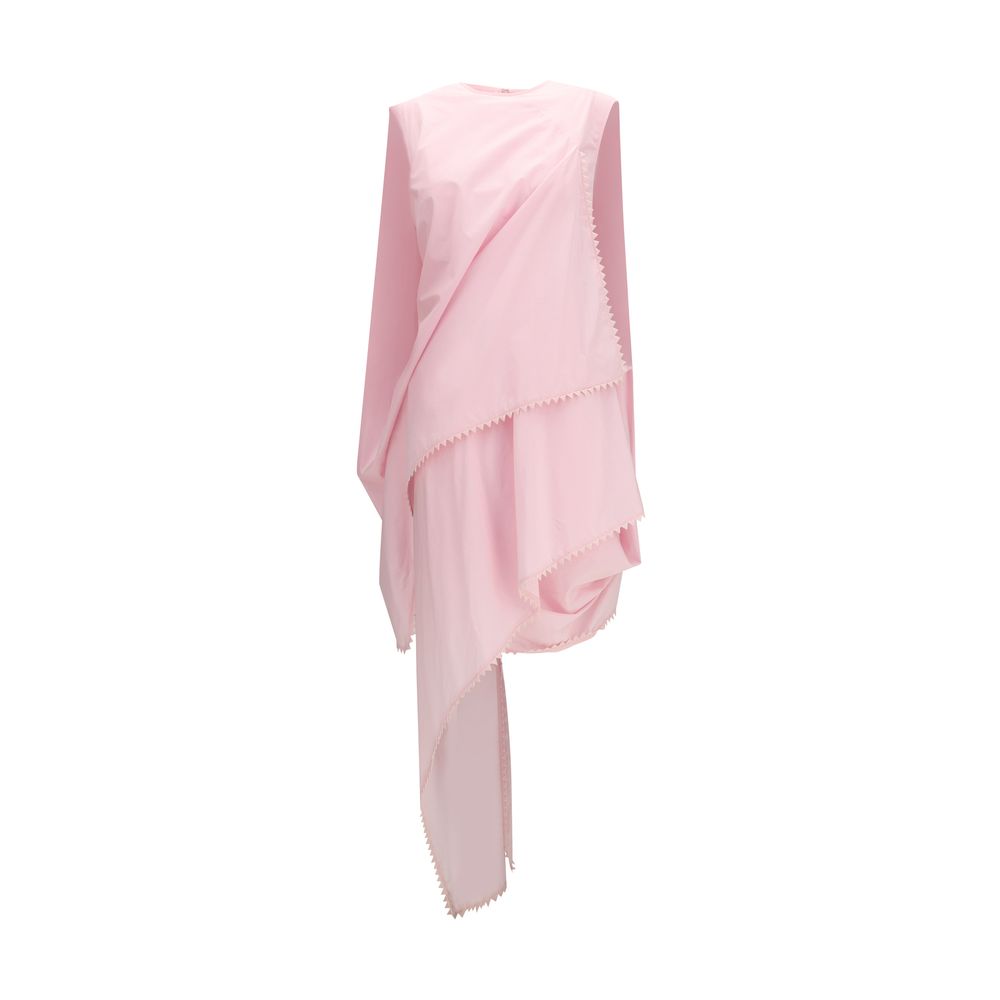 Dress by Jacquemus for women in polyamide cotton multicolor showcases a striking silhouette, elegantly detailed with a sleeveless, refined , and a striking maxi long for a striking finish.