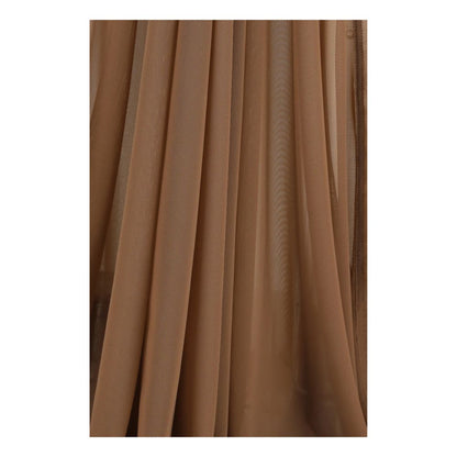 Dress by Rick Owens for women in stretch polyamide brown & transparent features an sultry silhouette defined by a and , falling to an sultry long for a sultry look.