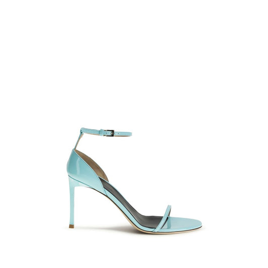Stiletto Ankle Strap Sandals by Tom Ford for women in bos taurus calf patent leather blue & nude features an effortlessly chic silhouette from the Women's Bos Taurus Calf Patent Leather Stiletto Ankle Strap Sandals collection, showcasing a effortlessly chic stiletto and elegant round toe style.