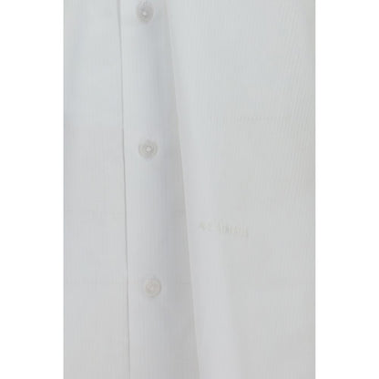 Shirt by ALAINPAUL for women in cotton white showcases a sublime silhouette, artfully detailed with a sublime and for a sophisticated, sublime finish.