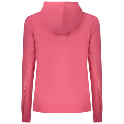 Hooded Sweatshirt Hoodie by Freddy for women in cotton pink features a edgy silhouette, detailed with a edgy and for a refined finish.