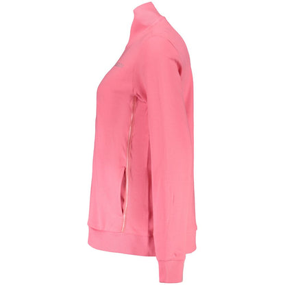 Sweatshirt by Freddy for women in cotton & rhinestone blue, pink & print features a unrivaled silhouette with a refined and unrivaled detailing for a sophisticated look.
