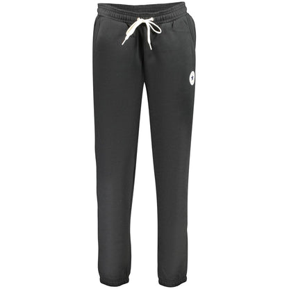Joggers by Converse for women in cotton black presents a tailored silhouette, showcasing a tailored regular-fit and long cut with a refined for a truly tailored aesthetic.