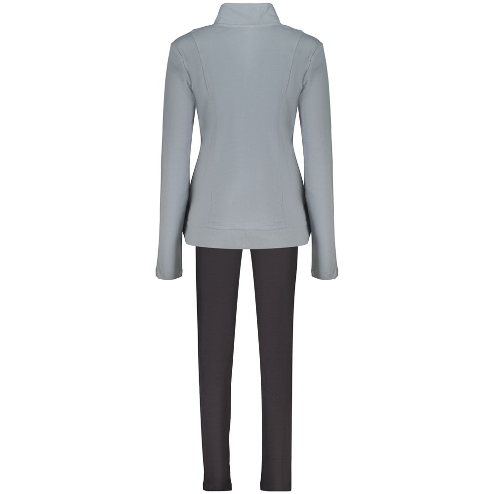 Sweatshirt by Freddy for women in cotton & rhinestone black & blue presents a smart casual silhouette, featuring a smart casual and for a sophisticated look.