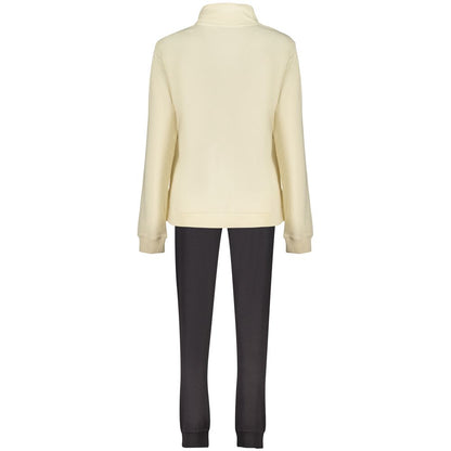 Sweatshirt by Freddy for women in cotton & rhinestone beige, black & print features an provocated silhouette, detailed with a provocated and a refined for a sophisticated aesthetic.
