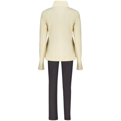 Sweatshirt by Freddy for women in cotton & rhinestone beige & black features an exquisite silhouette, showcasing and details for a exquisite look.