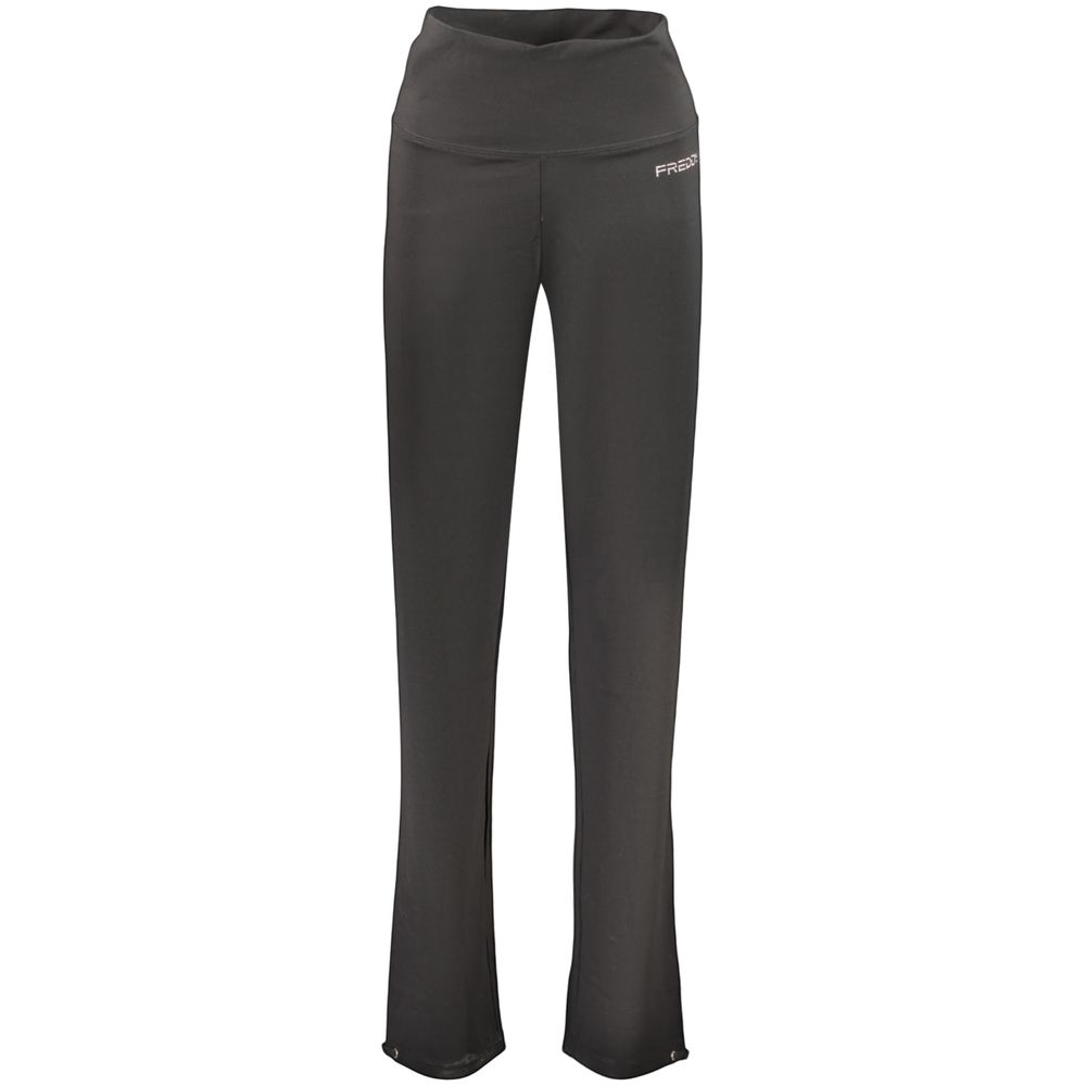 Trousers by Freddy for women in cotton black presents a perennial silhouette, meticulously tailored with a athletic & wide cut, long finish, and an elegant .