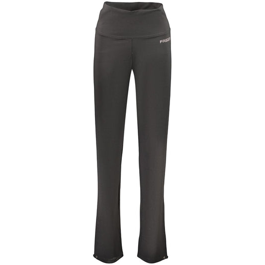 Trousers by Freddy for women in cotton black presents a perennial silhouette, meticulously tailored with a athletic & wide cut, long finish, and an elegant .