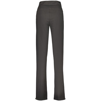 Trousers by Freddy for women in cotton black presents a smart silhouette, meticulously detailed with a smart athletic & wide, a smart long, and a smart .