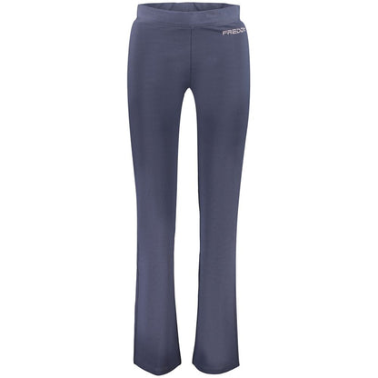 Joggers by Freddy for women in cotton blue presents a refined pantology silhouette, artfully defined by a refined pantology wide, long, and a sophisticated .