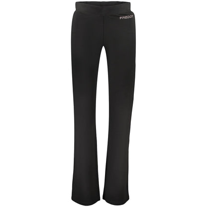 Trousers by Freddy for women in cotton black presents a perennial silhouette, meticulously tailored with a athletic & wide cut, long finish, and an elegant .