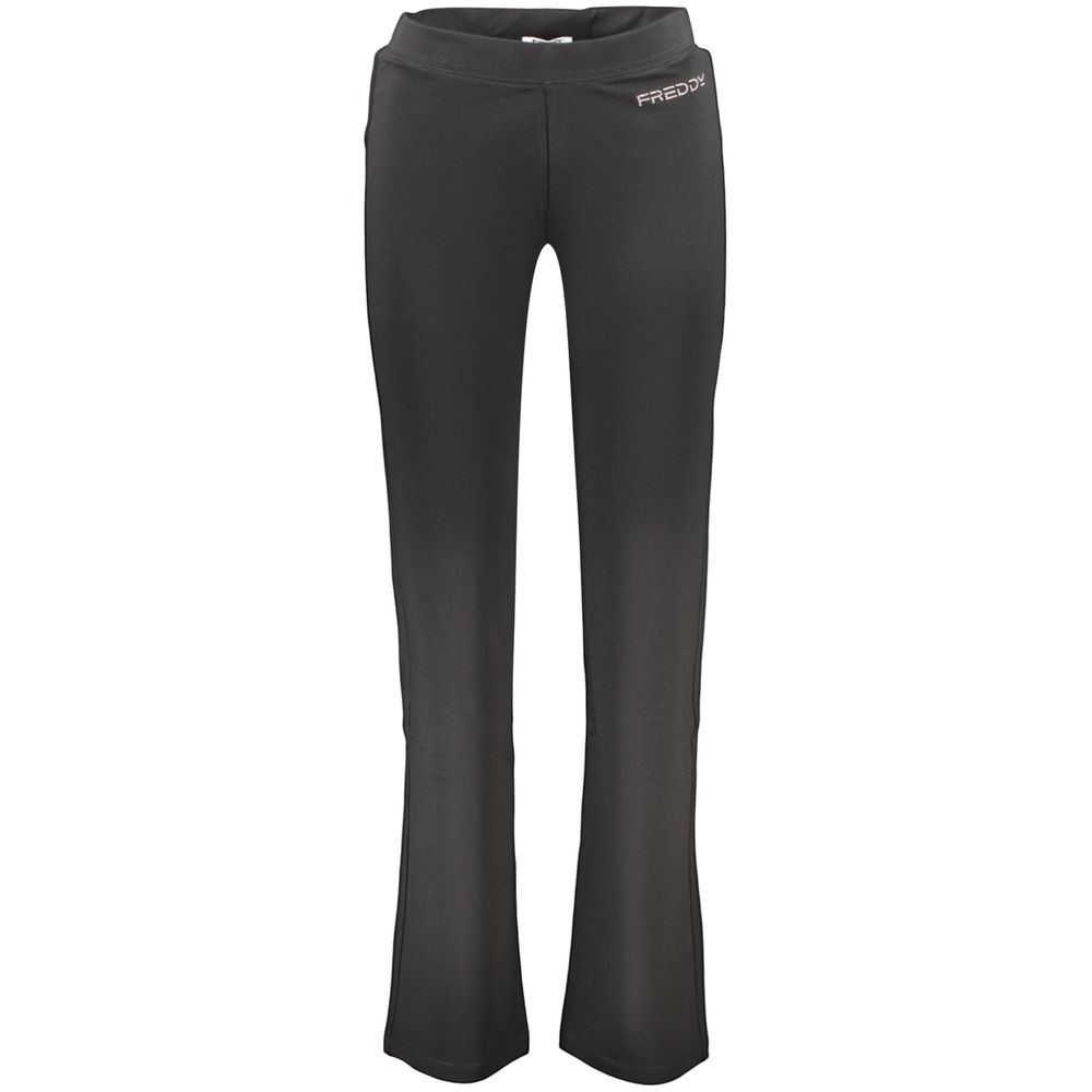 Joggers by Freddy for women in cotton black features an sophisticated and wide with a precise long, creating a sophisticated and sophisticated silhouette.