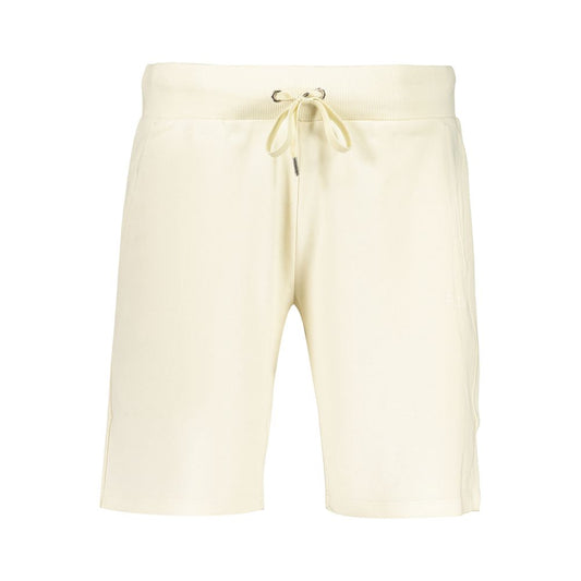 Activewear Shorts by Freddy for women in cotton beige & print features an sporty with adjustable-waistband, presenting a short and designed for a sporty look.