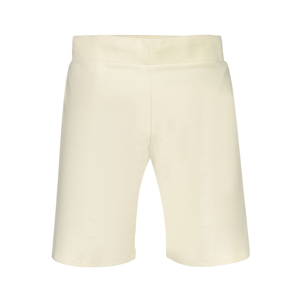 Activewear Shorts by Freddy for women in cotton beige & print features an sporty with adjustable-waistband, presenting a short and designed for a sporty look.